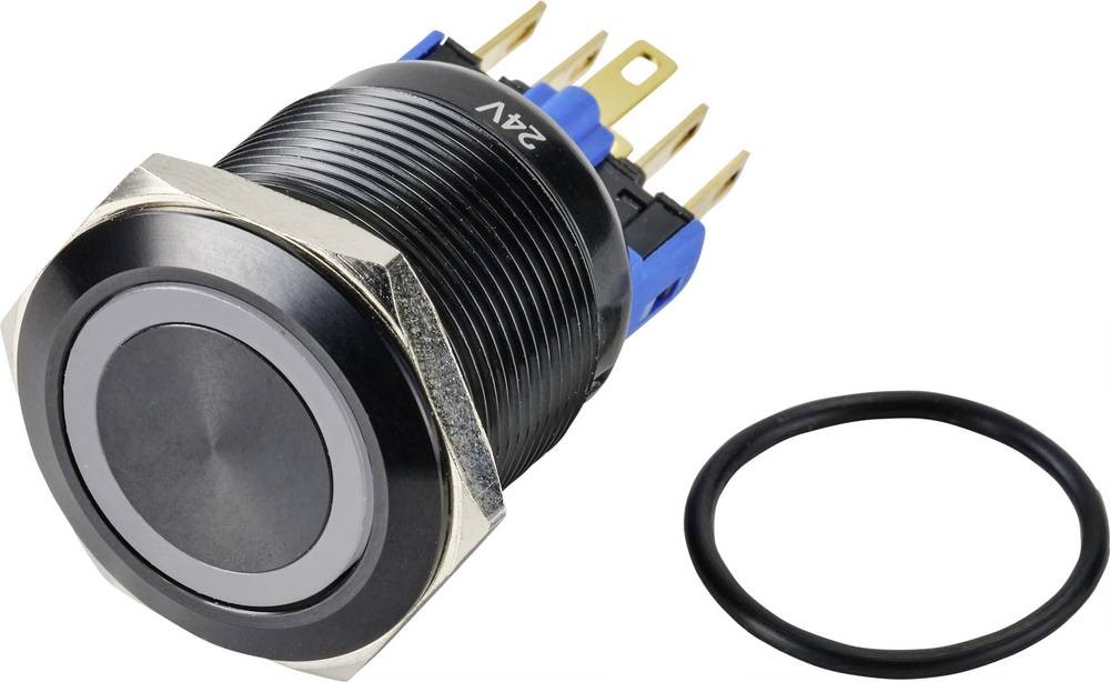 TRU COMPONENTS TC-9428220 GQ22-11ZE/B/12V/A Drucktaster 250 V/AC 3A 1