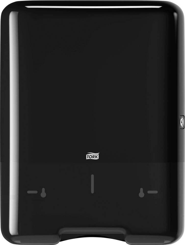 TORK 553008 Elevation Handtuchspender Kunststoff Schwarz 1St.