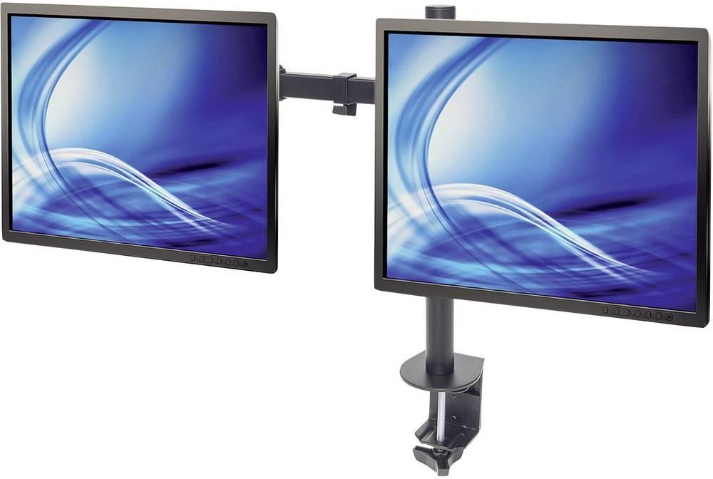 Manhattan Dual Desk Mount for TV & Monitors (Full Motion), For