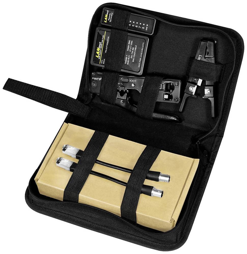 LogiLink WZ0070 - Netzwerk-Werkzeug-Set 4-teilig - LogiLink WZ0070 -