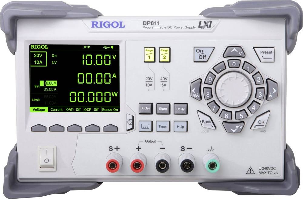 Rigol DP811 Labornetzgerät, einstellbar 0 - 40 V/DC 0 - 10A 200W