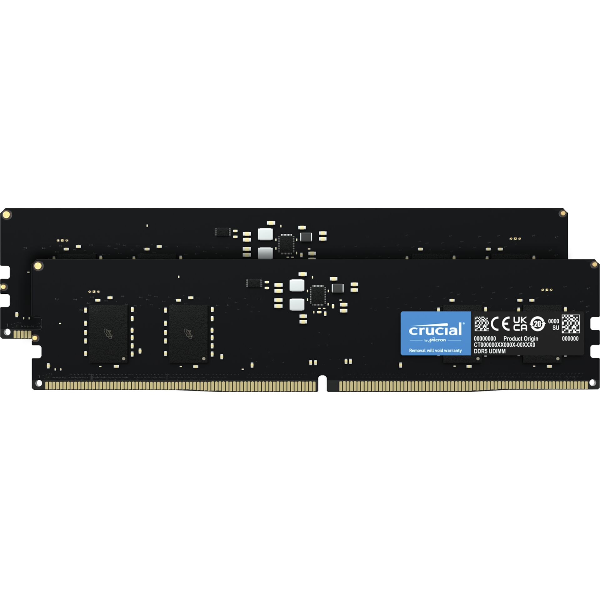 Crucial CT2K8G48C40U5 memory module 16 GB 2 x 8 GB DDR5 288-pin DIMM -