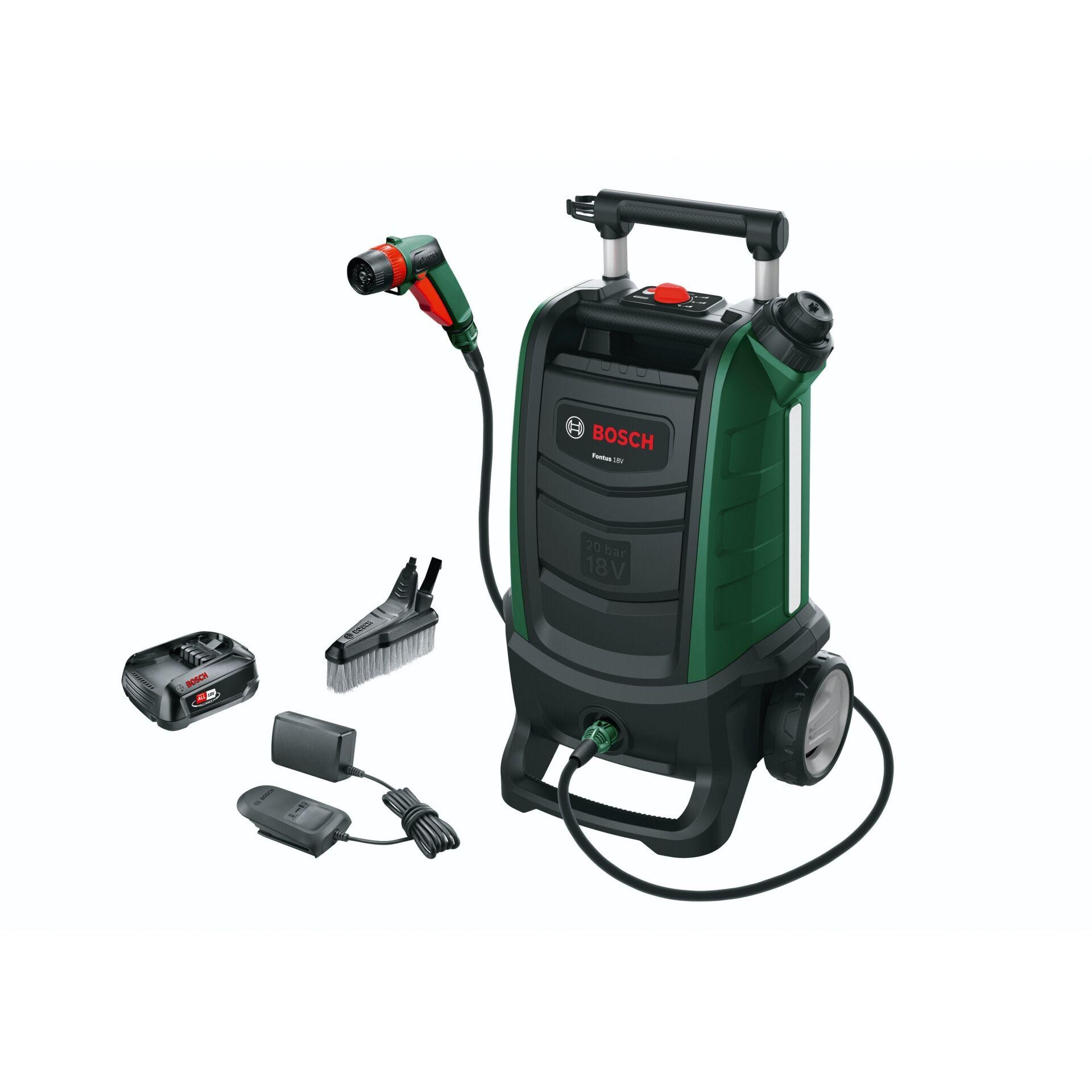 Bosch Fontus 18V idropulitrice Verticale Batteria - Bosch Fontus 18V,