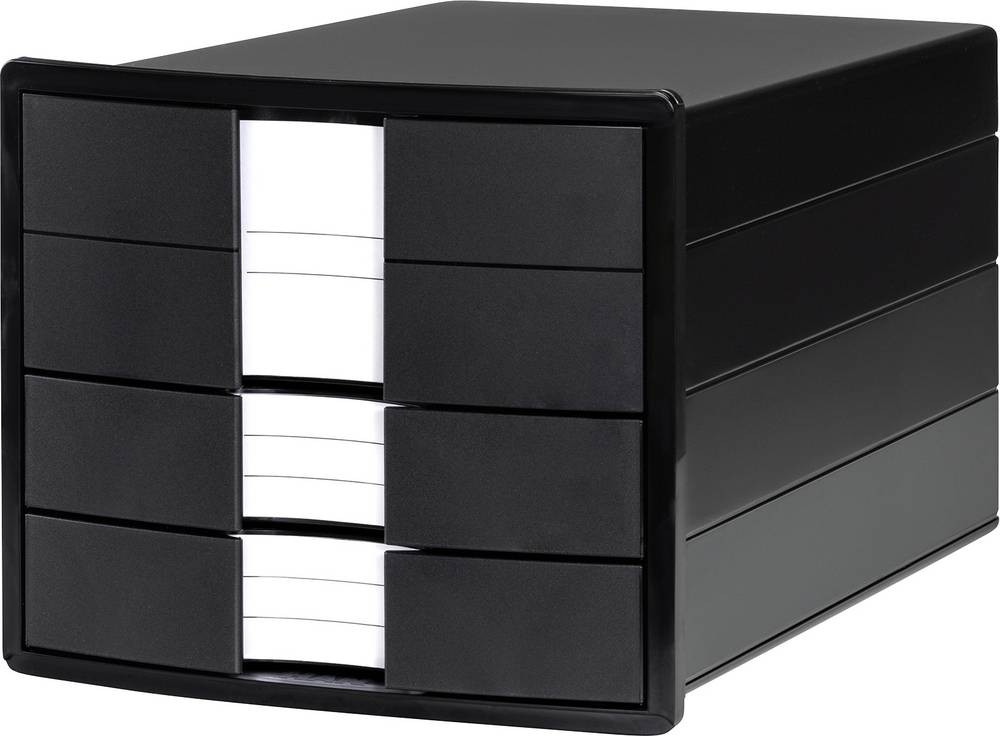 HAN IMPULS 1017-13 Schubladenbox black DIN A4, DIN C4 Anzahl der