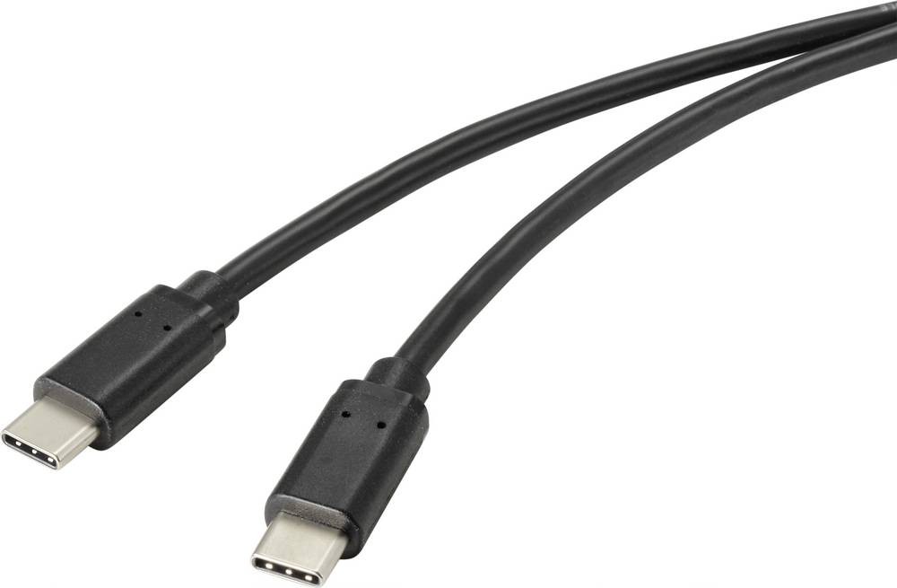 Renkforce RF-4716842 USB cable USB 2.0 2 m USB A USB C Black -