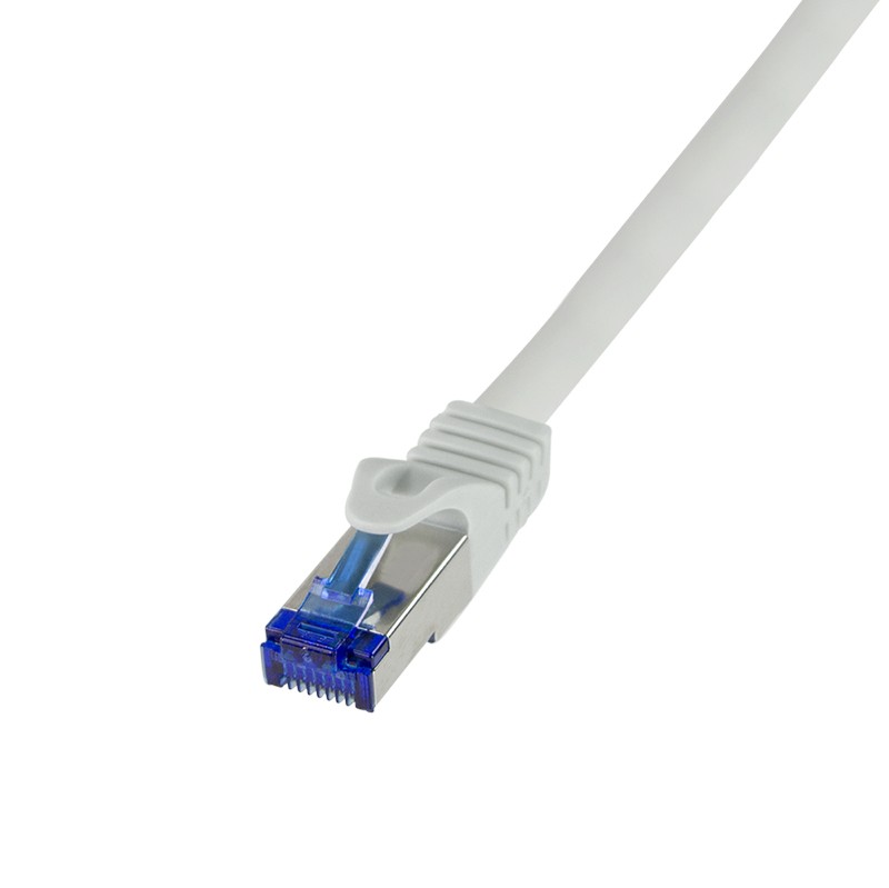 LogiLink C6A142S RJ45 CAT 6a S/FTP 50.00 m Grau 1 St.