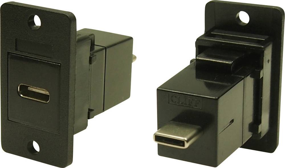 Cliff FM SLIM FT USBC F-M 3.2 HOLE Adapter, Einbau CP30611X1 Inhalt: