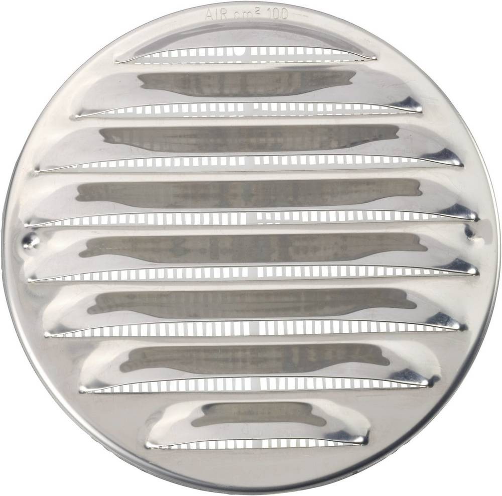 Wallair N31835 Abluftgitter stainless steel suitable for Rohr-
