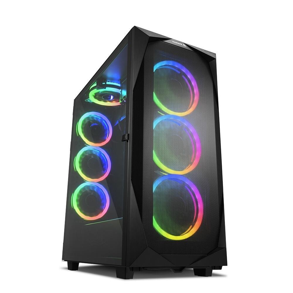 Sharkoon REV300 Tower Black - Sharkoon REV300, Tower, PC, Black, ATX,