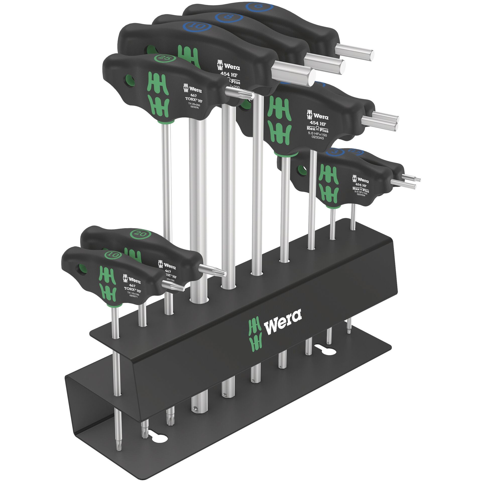 Wera Bicycle Set 6 Schraubendreher-Set 10teilig TORX, Innen-Sechskant