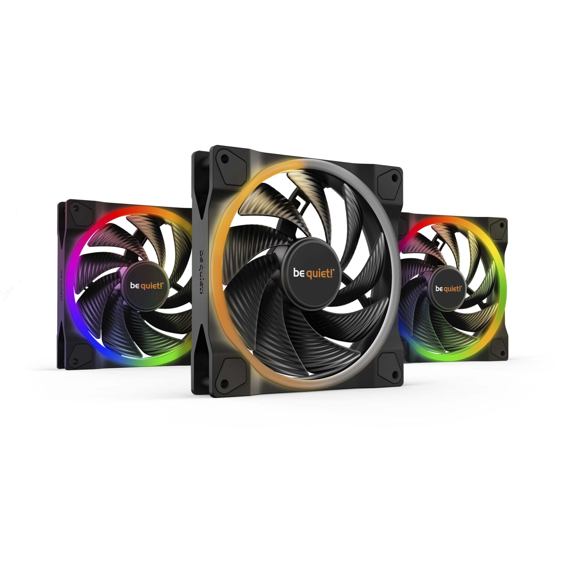 be quiet! Light Wings | 140mm PWM Triple Pack high-speed Case per