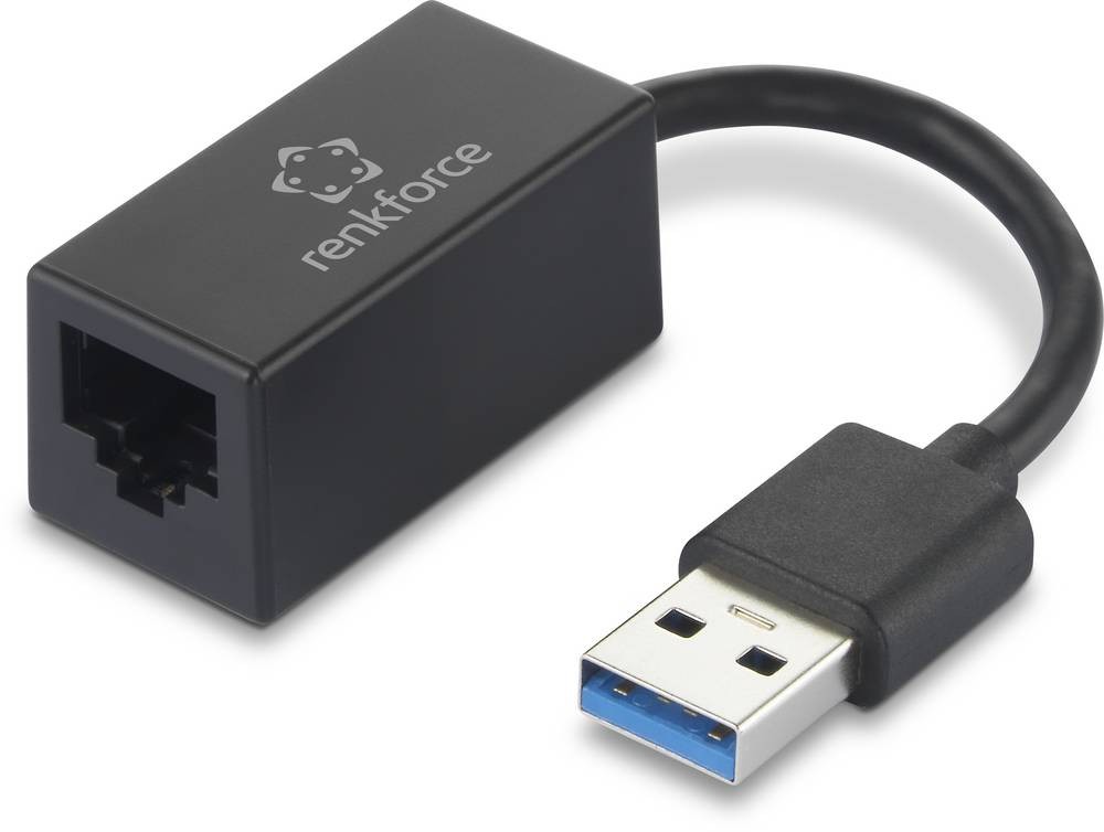 Renkforce RF-4708614 Netzwerkadapter 1 GBit/s USB-A (USB 3.2 Gen 1),