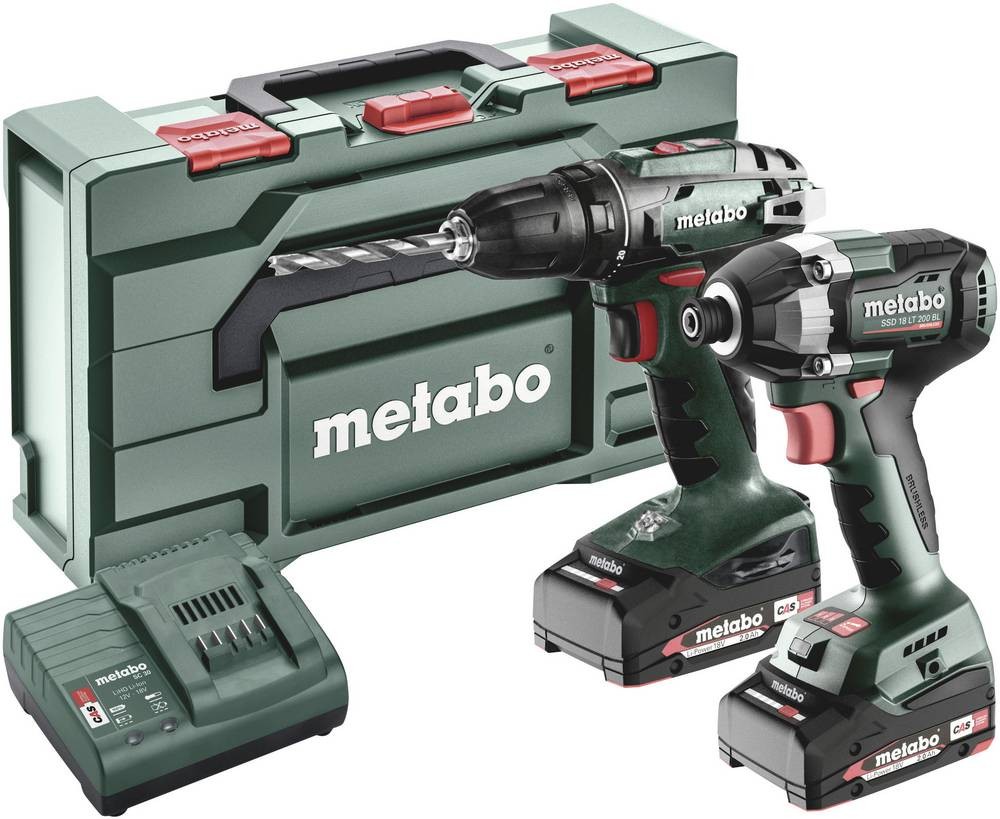 Metabo BS+SSD200LTBL 685193000 Akku-Bohrschrauber, Akku-