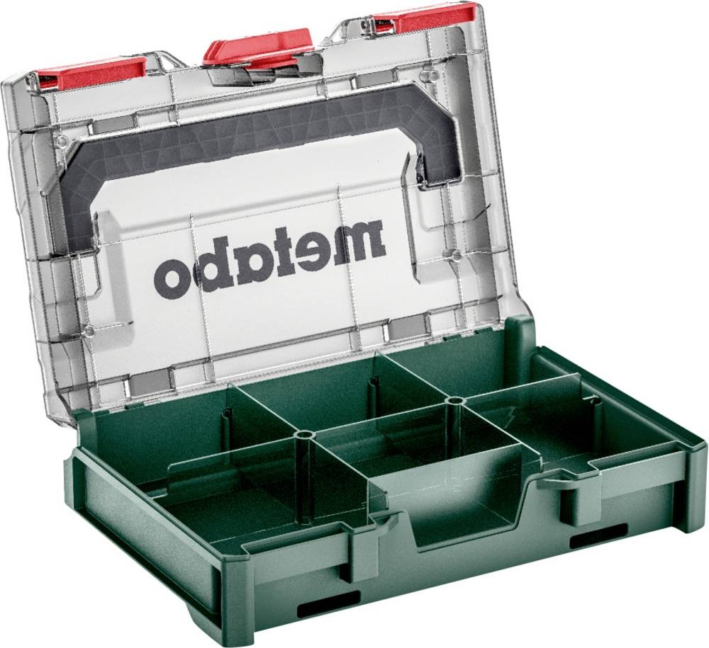 Metabo metaBOX 63 XS 626896000 Werkzeugbox ABS verde, Transparent (L