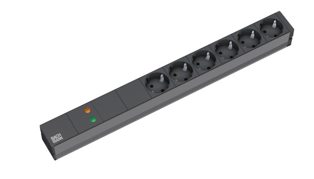 Bachmann 333.536 power distribution unit (PDU) 6 AC outlet(s) 1U