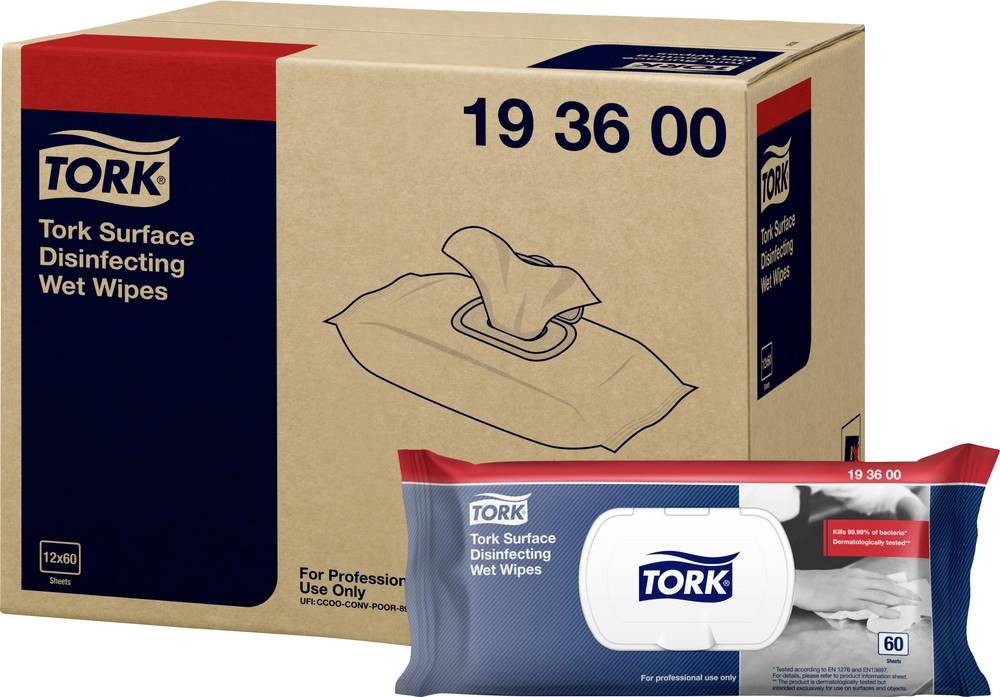 TORK 193600 Desinfektionstuch 1 Set
