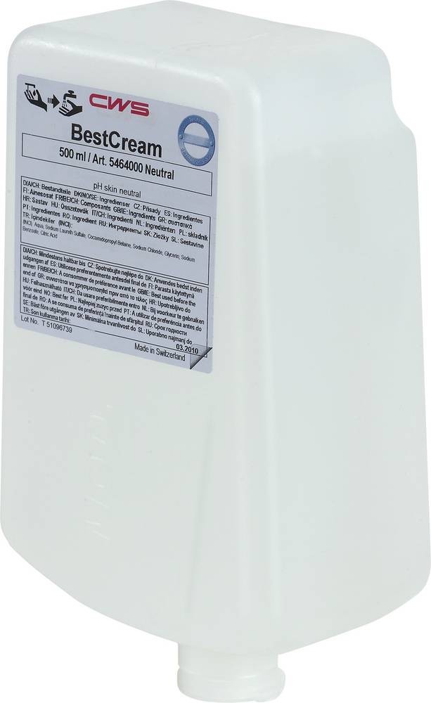 CWS Hygiene CWS 5467000 Seifencreme Best Mild HD5467 Flüssigseife 6l