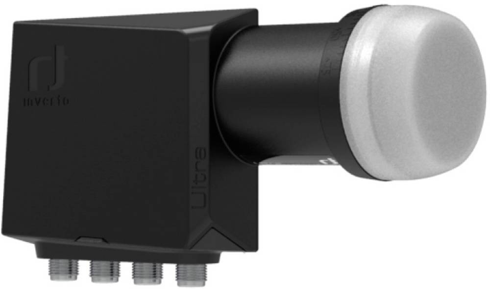 Inverto N-ULTRA-QDL412-IDLT Quad LNB 10.7 - 11.7 GHz Black, Grey -