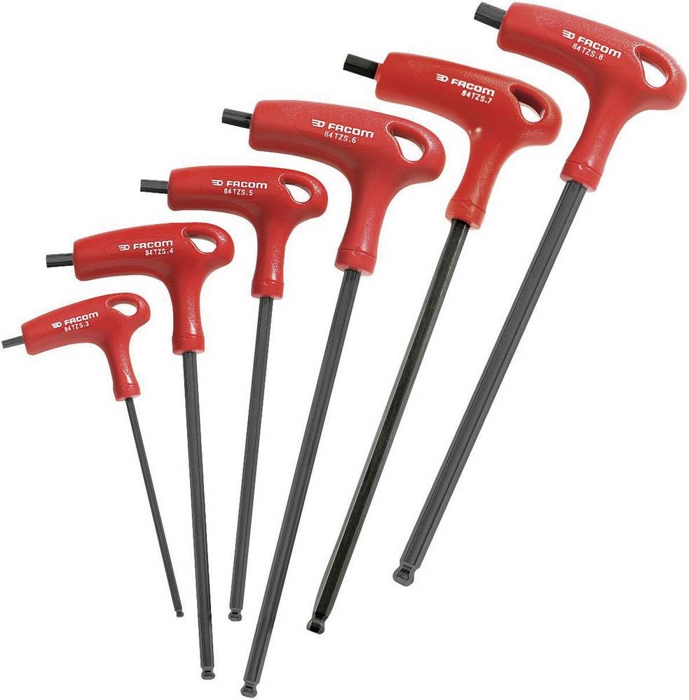 Facom T Shape Metric Hex Key Set - Facom T Shape Metric Hex Key Set