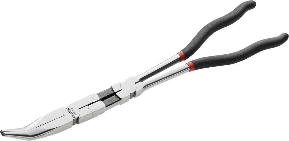 Facom 195.34L Werkstatt Flachzange 45° gebogen 340mm