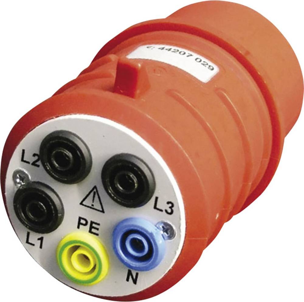 Beha Amprobe DAA-32 Messadapter CEE-Stecker 32A 5polig - Buchse 4mm