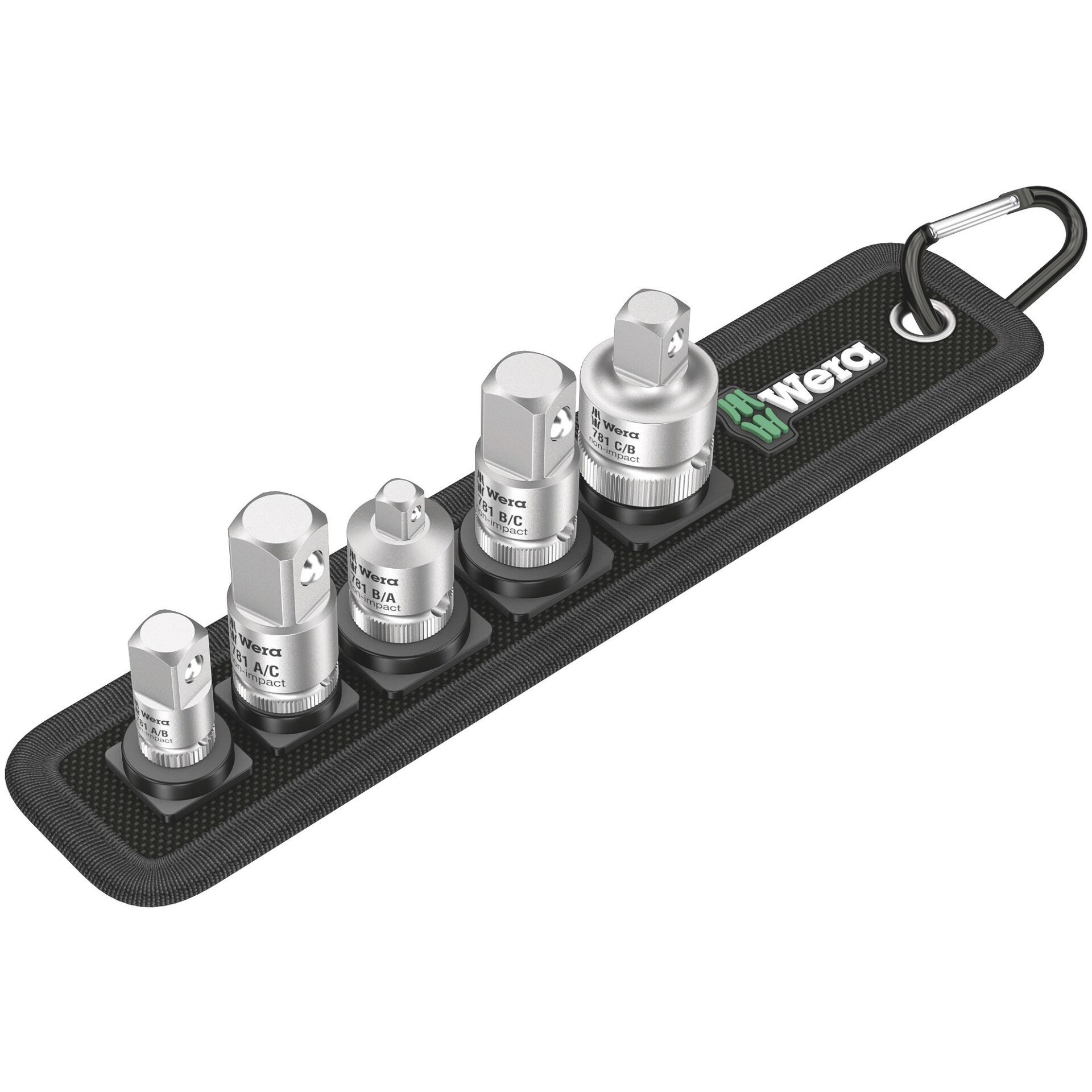 Wera 781/5 Set 1 05042680001 Steckschlüssel-Bit-Einsatz-Set Antrieb