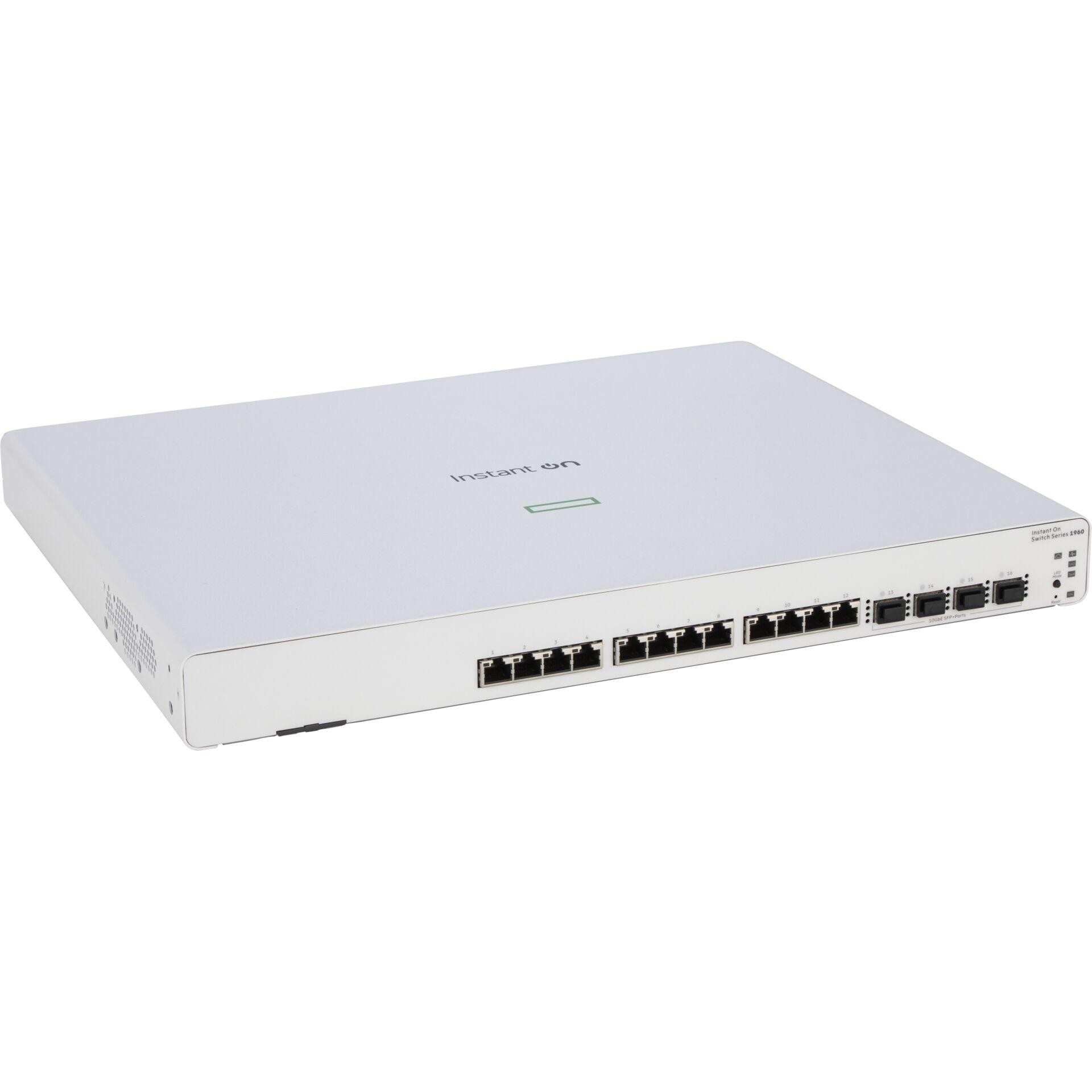 HPE Aruba Networking Networking Instant On Switch 12p 10GBT 4p SFP+