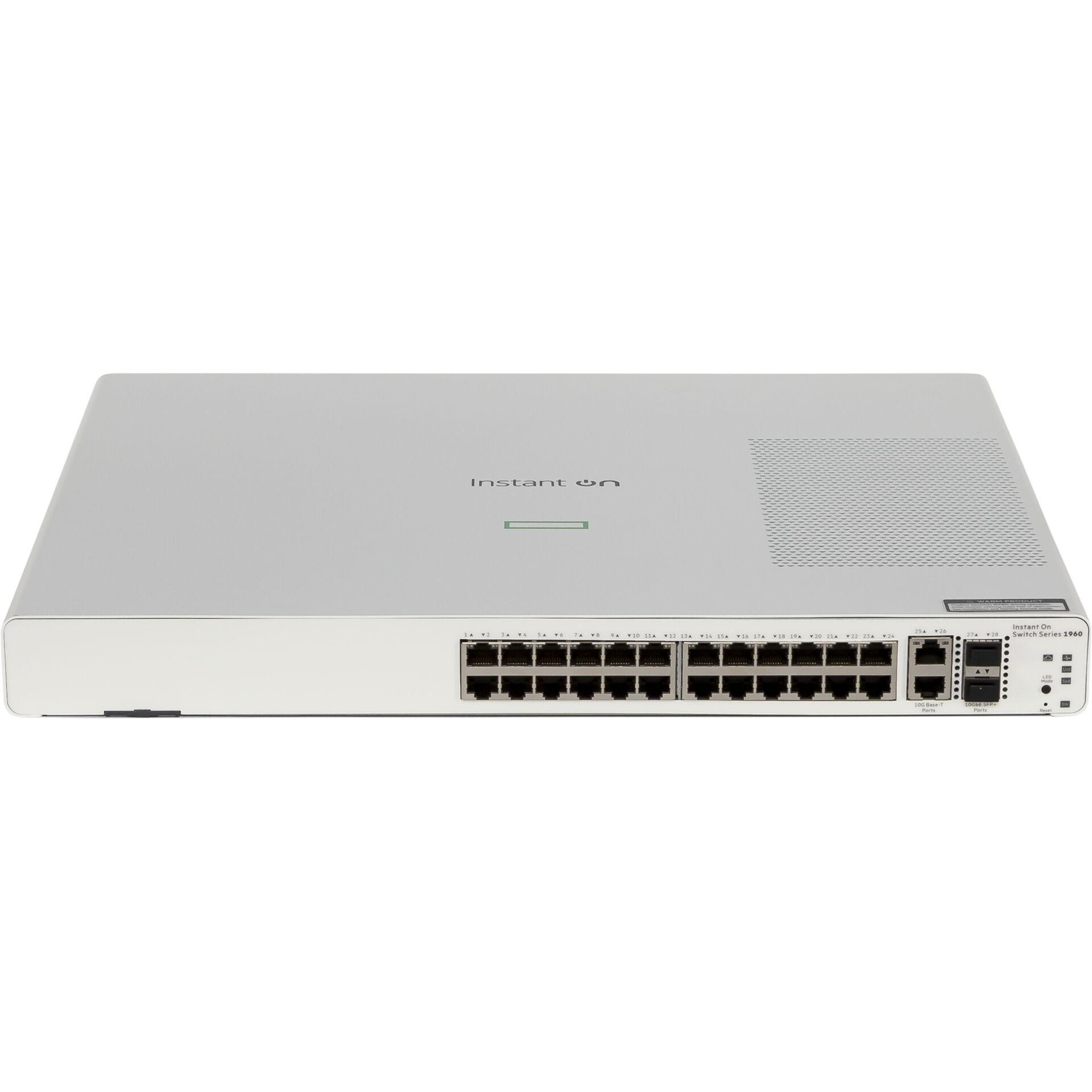 HPE Aruba Networking Networking Instant On Switch 24p Gigabit 2p