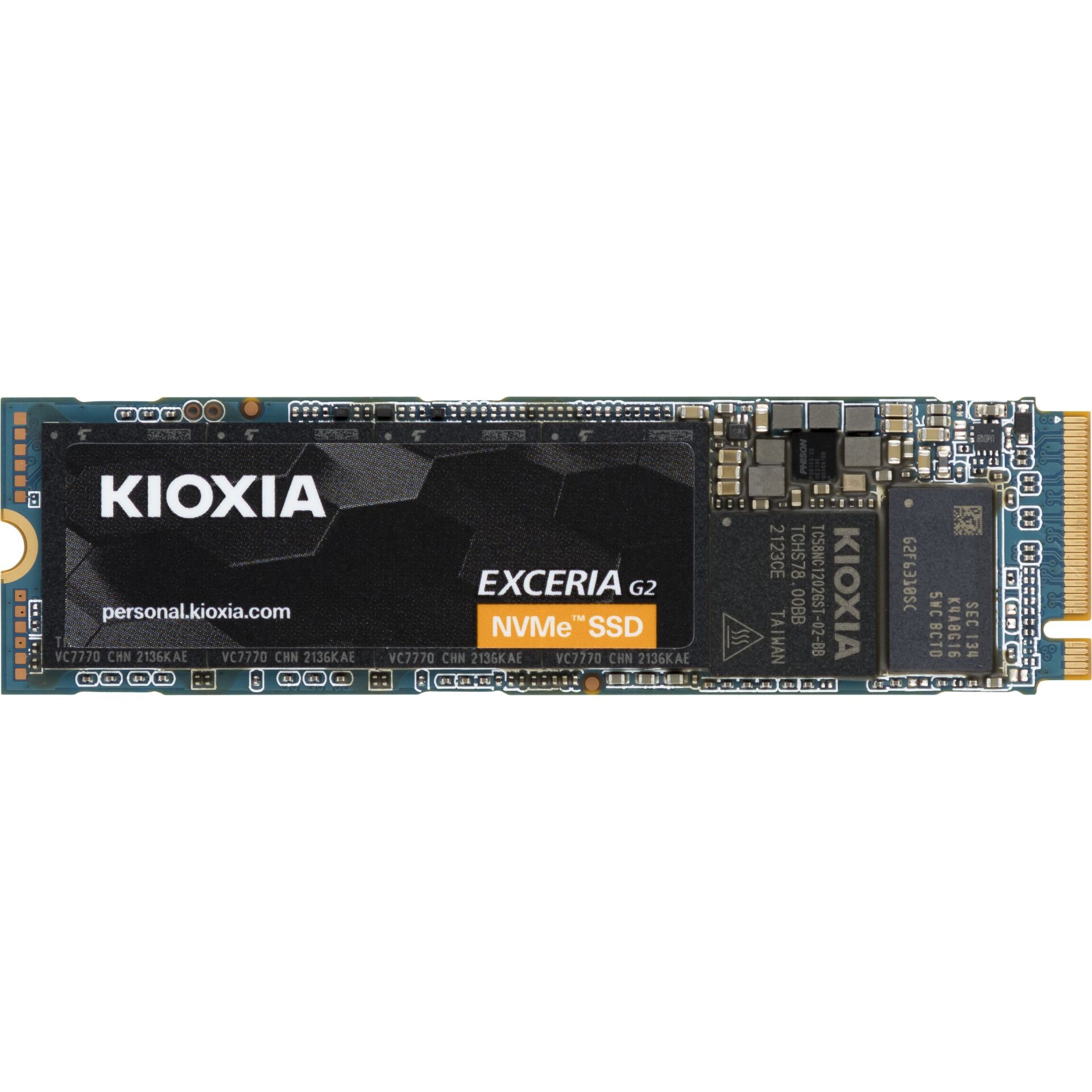 Kioxia Exceria G2 2 TB M.2 PCI Express 3.1a NVMe BiCS FLASH TLC -