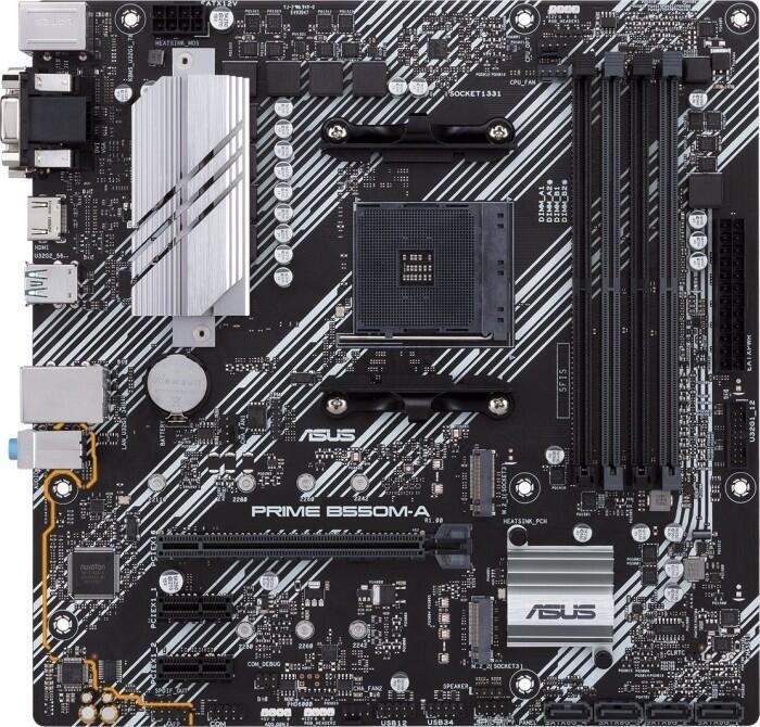 ASUS Prime B550M-A/CSM AMD B550 Socket AM4 micro ATX - ASUS Prime