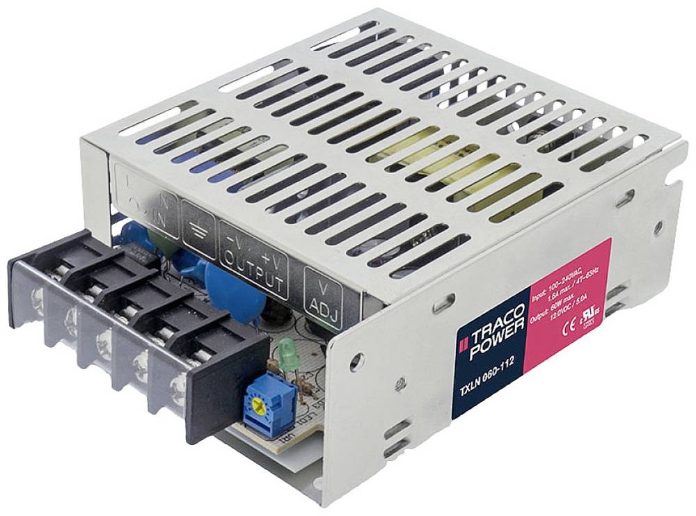 TracoPower TXLN 060-124 AC/DC-Netzteilbaustein, geschlossen 24 V/DC 2.