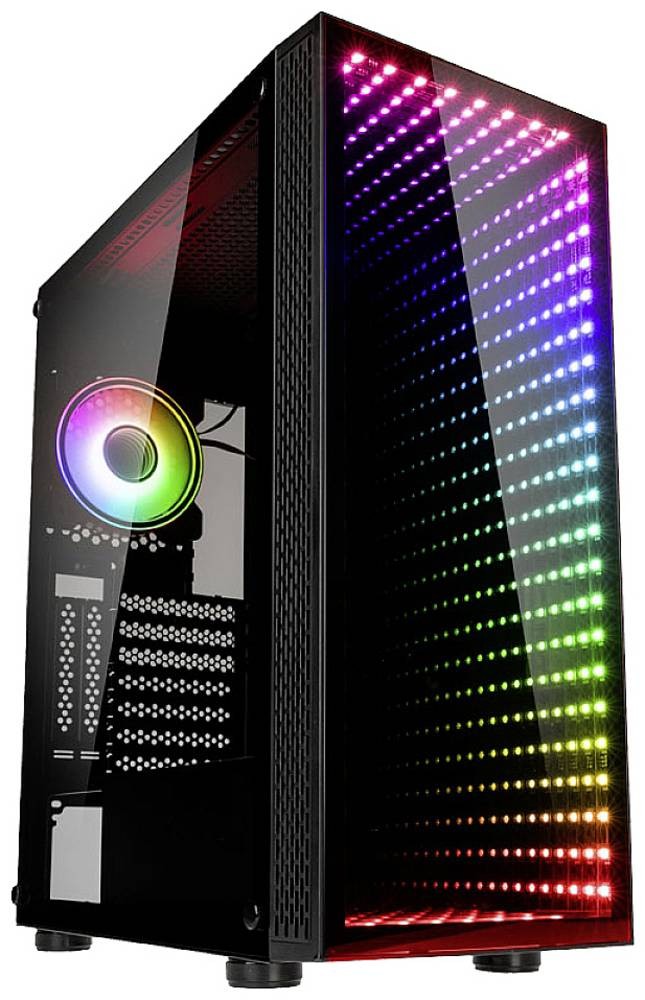 Kolink Void Rift Midi Tower Black - Kolink Void Rift, Midi Tower, PC,