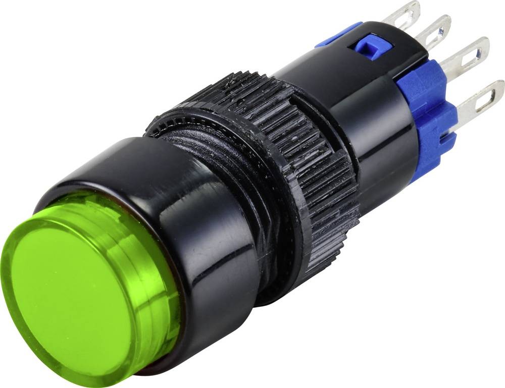 TRU COMPONENTS TC-9428076 LAS2Y-11Z/G/12V Druckschalter 250V 3A 1 x