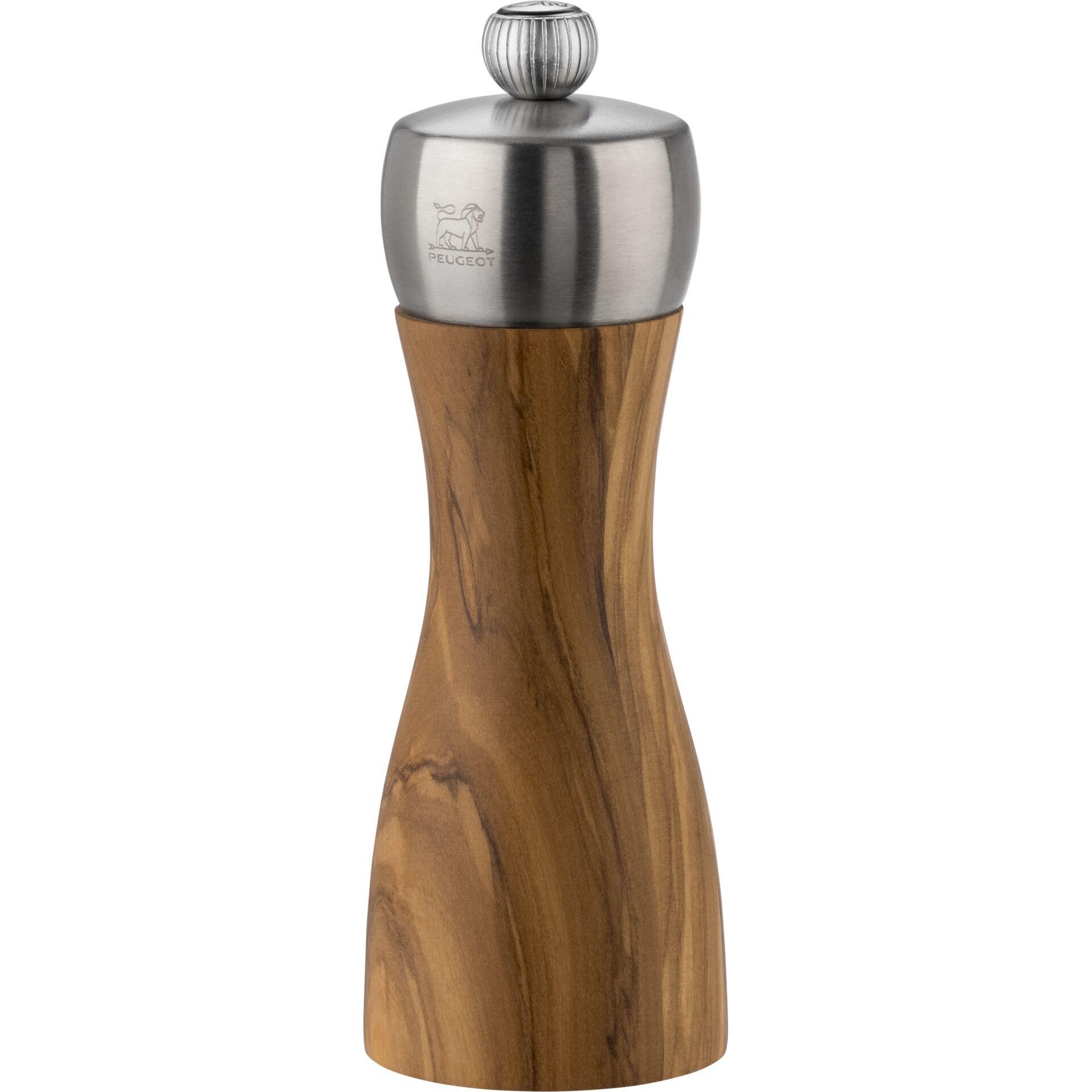 Peugeot Fidji Pepper grinder Stainless steel, Wood - Peugeot Fidji,