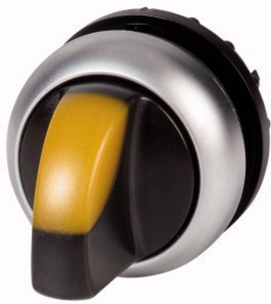 Eaton 284396 M22-WLKV-Y Wahltaste Frontring plastic Knebel black 1 pc(