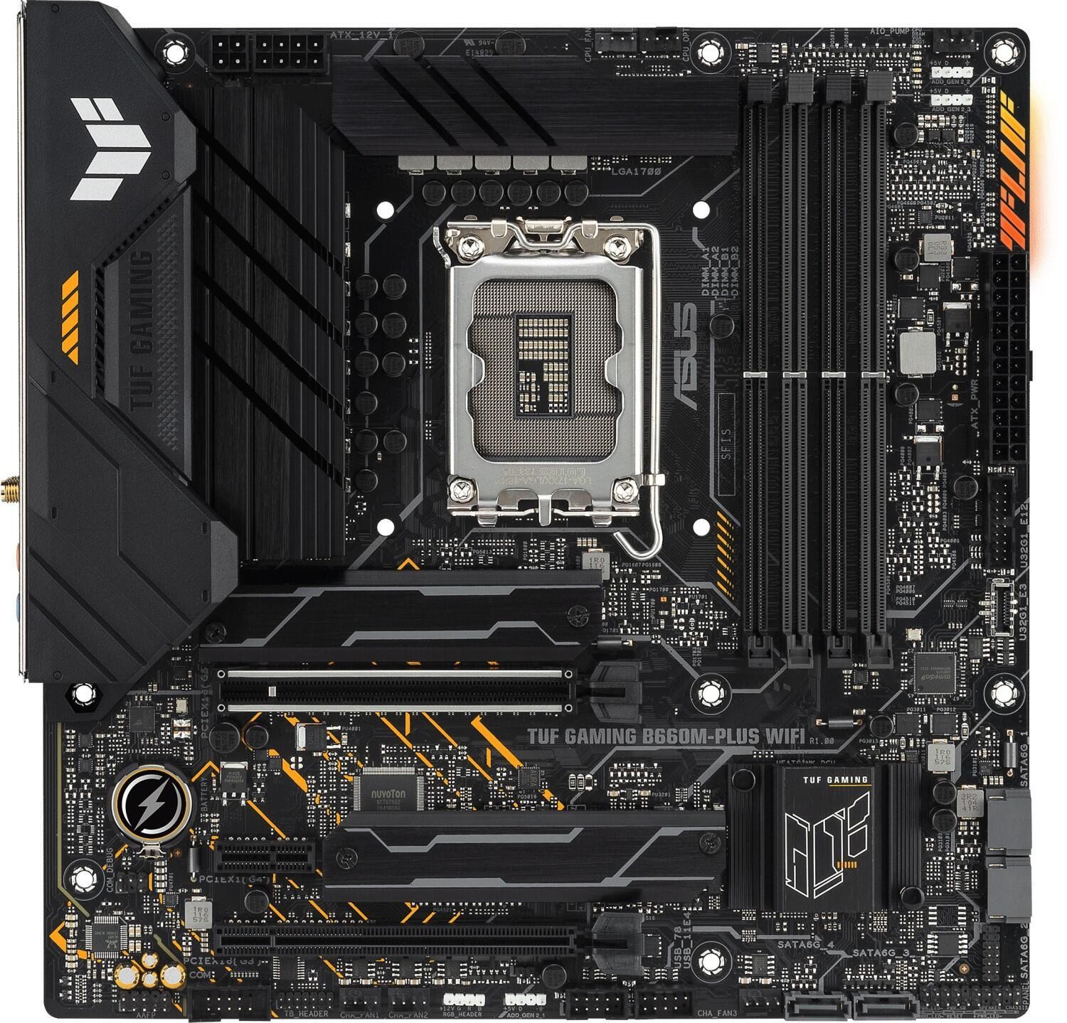 ASUS TUF GAMING B660M-PLUS WIFI Intel B660 LGA 1700 micro ATX - ASUS