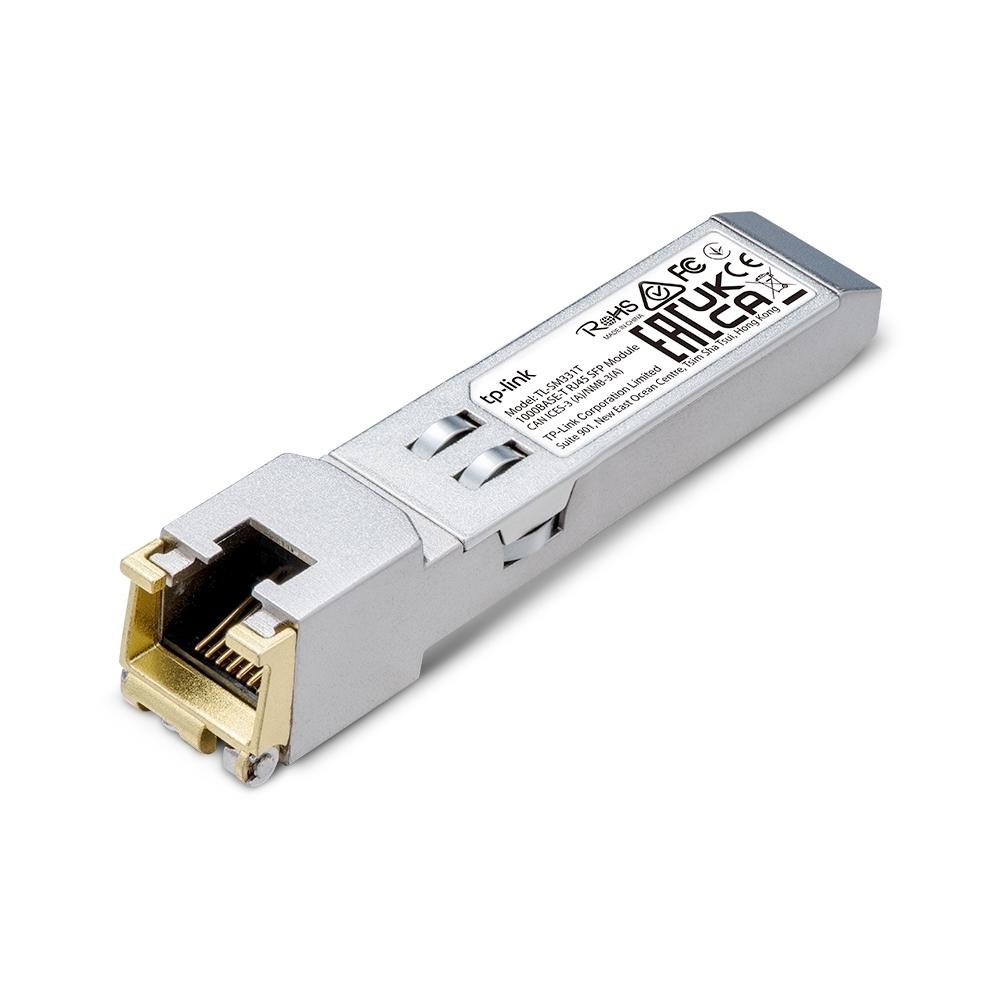 TP-Link 1000BASE-T RJ45 SFP Module - TP-Link 1000BASE-T RJ45 SFP