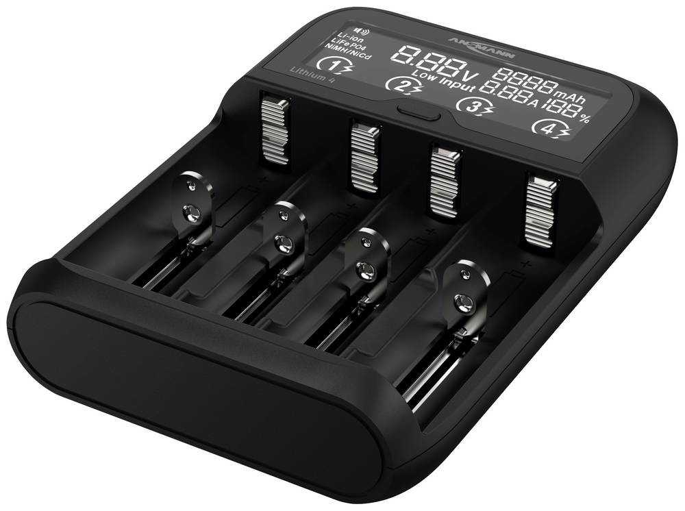 Ansmann Lithium 4 battery charger DC - Ansmann Lithium 4, Lithium,