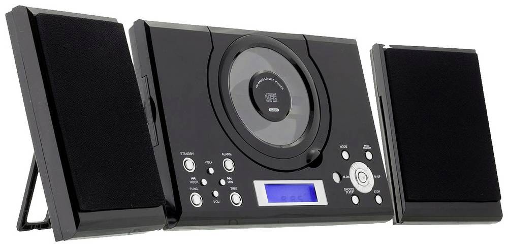 Roxx MC 201 Stereoanlage AUX, CD, UKW, incl. remote control, incl.