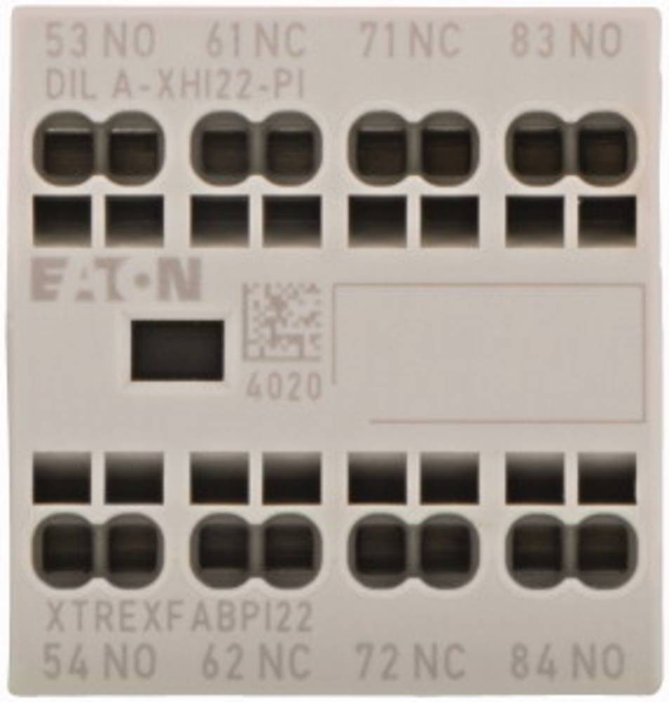 Eaton DILA-XHI22-PI Hilfsschalterblock 2 Schließer, 2 Öffner 4A 1