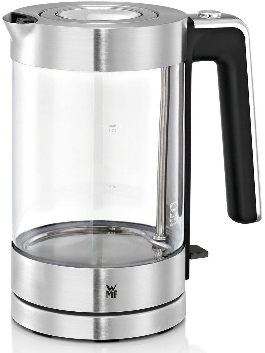 WMF Lono 0413150011 electric kettle 1.7 L 3000 W Chrome, Transparent -