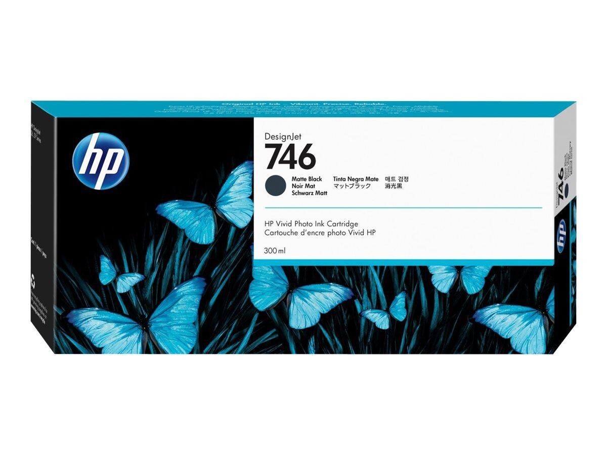 HP Cartouche d'encre DesignJet 746 de 300 ml noir mat - HP Cartouche