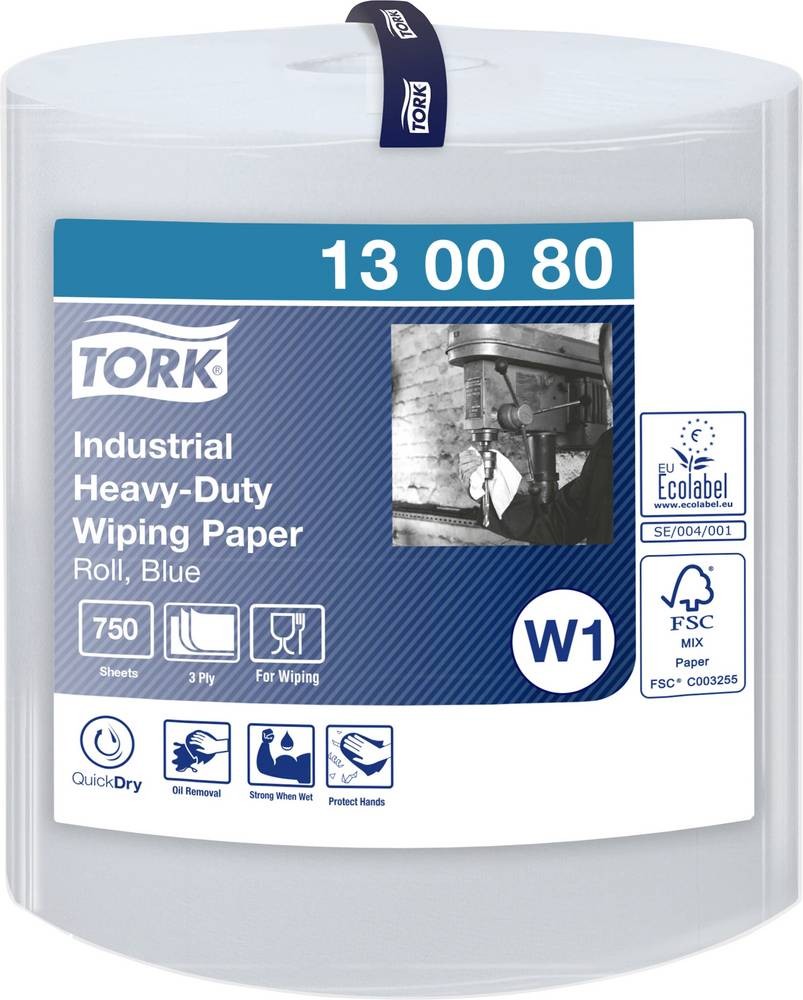 TORK 130080 démaquillante tissu 3 lagig