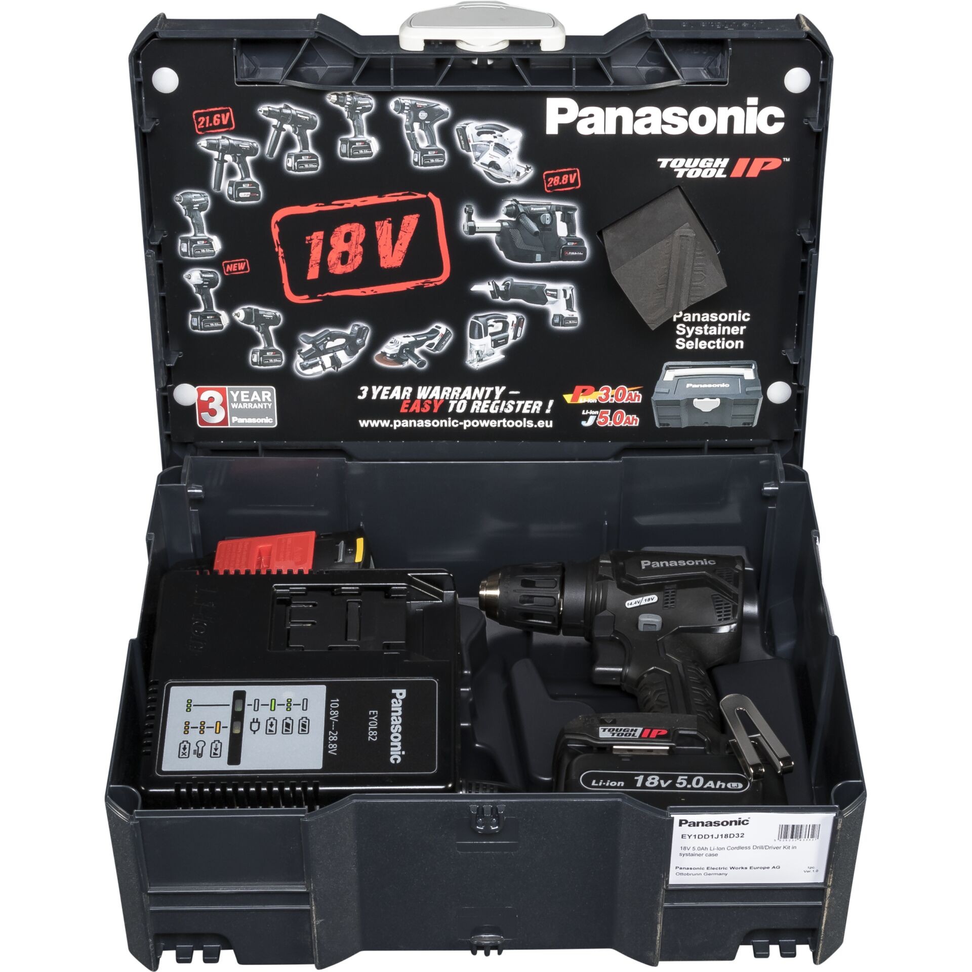 Panasonic EY1DD1J18D32 Akku-Bohrschrauber