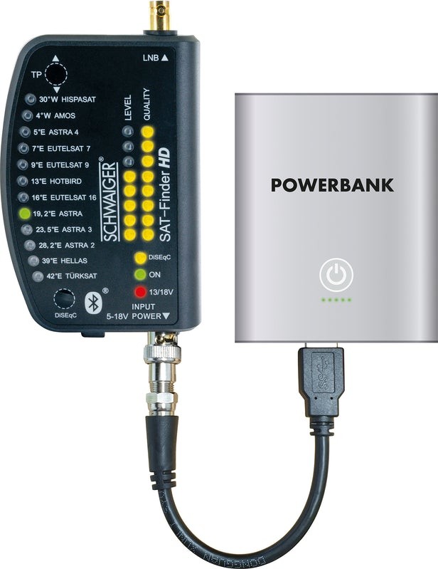 Schwaiger SF9003BTAKKU satellite finder 950 - 2150 MHz 1 pc(s) -