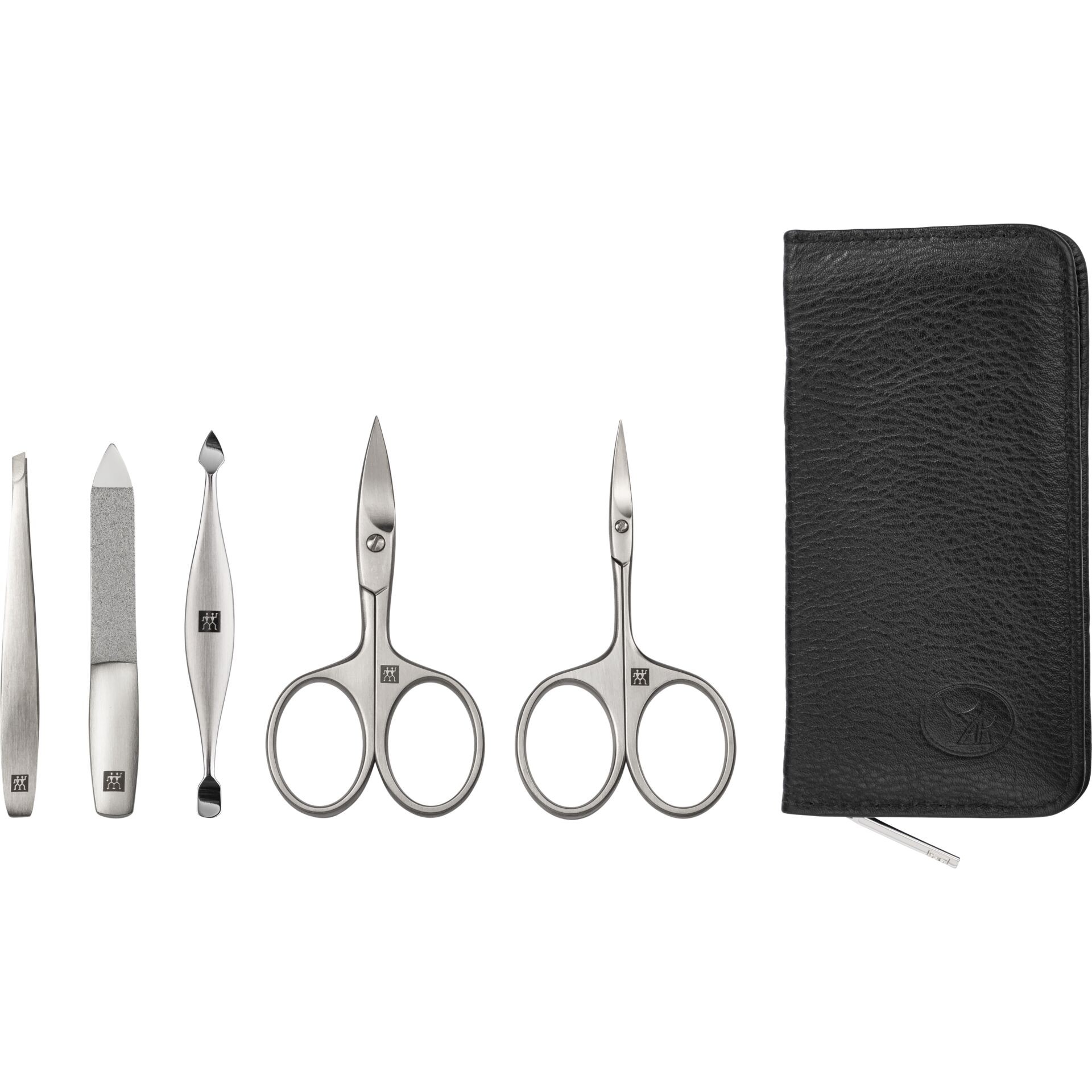 Zwilling Maniküre Pediküre Set 5tlg. with Nagelschere, leather