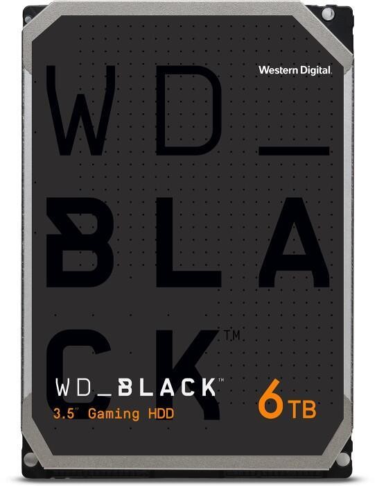 Western Digital WD_BLACK internal hard drive 6 TB 7200 RPM 3.5"