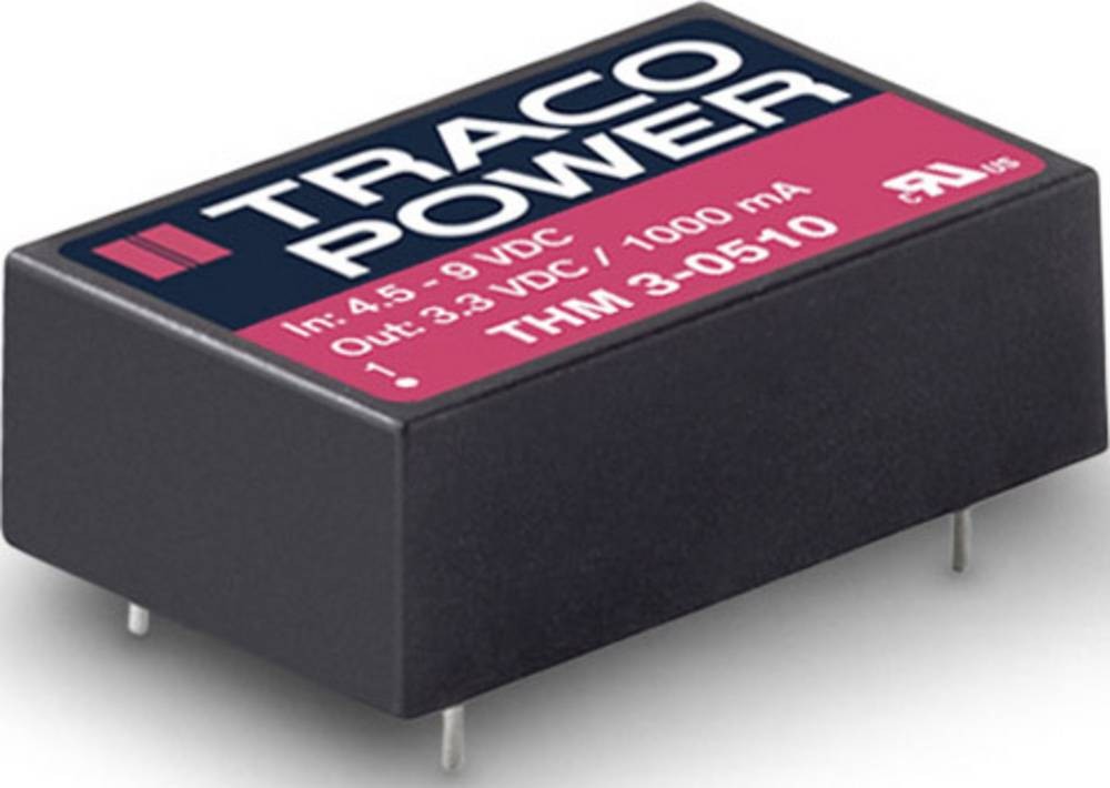 TracoPower THM 3-0521 DC/DC-Wandler, Print 300mA 3W Anzahl Ausgänge:
