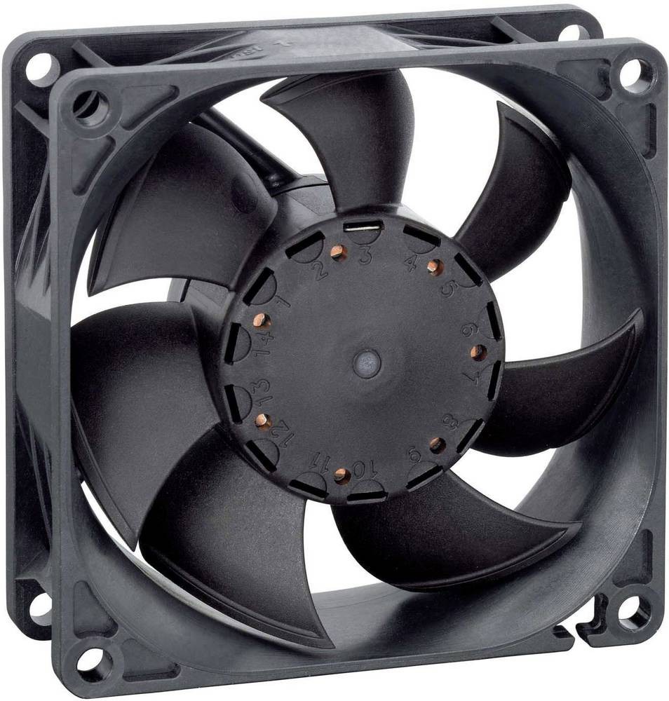 EBM Papst 8452/2 HHP Axiallüfter 12 V/DC 82 m³/h (L x B x H) 25 x