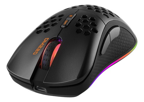 Deltaco DM220 Gaming Maus, Schwarz